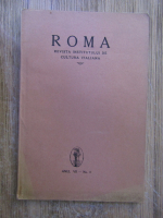 Anticariat: Roma. Revista de cultura italiana, anul VII, nr. 3