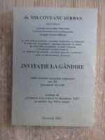 Serban Milcoveanu - Invitatie la gandire (volumul 3)