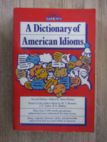 Anticariat: A dictionary of american idioms