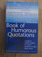 Anticariat: Book of humorous quotations