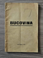 Bucovina in perspectiva istoriei (1935)