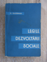 G. Glezerman - Legile dezvoltarii sociale