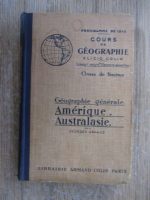 Georges Arnaud - Geographie generale. Amerique. Australasie (1924)