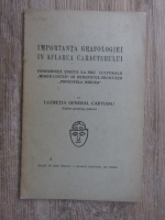 Lucretia General Cartianu - Importanta grafologiei in aflarea caracterului