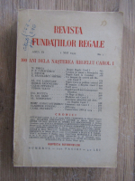 Revista Fundatiilor Regale, anul VI, mai 1939