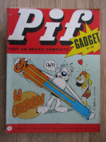 Revista Pif, nr. 1443, 1973. Le biscoto metre