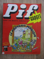 Revista Pif, nr. 1454, 1973. Le portrait magique