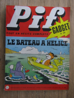 Revista Pif, nr. 1460, 1973. Le bateau a helice