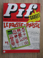 Revista Pif, nr. 1473, 1973. Le pousse-pousse