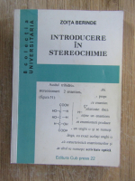 Anticariat: Zoita Berinde - Introducere in stereochimie