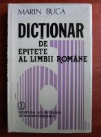 Anticariat: Marin Buca - Dictionar de epitete ale limbii romane