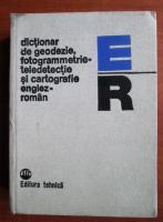 Anticariat: Mihail Albota - Dictionar de geodezie, fotogrammetrie-teledetectie si cartografie englez-roman