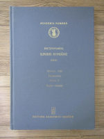 Anticariat: Dictionarul Limbii Romane, serie noua, tomul XIII, partea a 2-a, litera V: Venial-vizurina