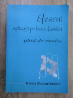 Anticariat: Efeseni, aplicatii pe tema familiei. Ghid de studiu