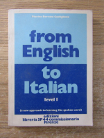 From English to Italian. Level I