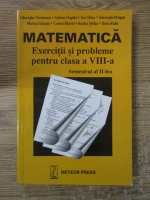 Gheorghe Nicolaescu - Matematica. Exercitii si probleme pentru clasa a VIII a, semestrul al II lea