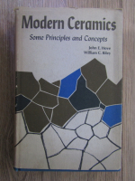 John E. Hove - Modern ceramics, some principles and concepts