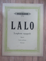 Lalo. Symphonie espagnole, opus 21. Violine und Klavier