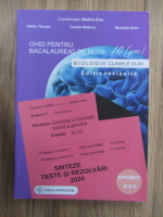 Ofelia Tanase, Cecilia Raducu, Nicoleta Aron - Ghid pentru bacalaureat de nota 10 (zece). Biologie clasele XI-XII