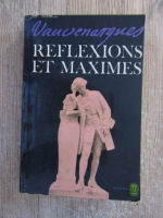 Anticariat: Samuel S. de Sacy - Reflexions et maximes