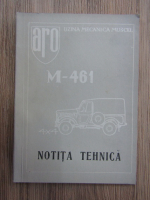 Autoturism M 461, notita tehnica, editia a VI-a