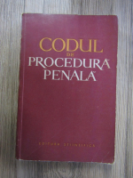 Anticariat: Codul de procedura penala (1960)