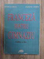 Rodica Birau - Franceza pentru gimnaziu, partea a II a