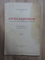 Anticariat: Adam Smith - Avutia natiunilor. O cercetare asupra naturii si cauzelor ei (cartea V, 1938)