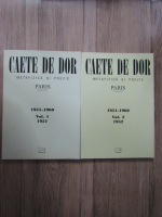 Constantin Amariutei - Caiete de dor. Metafizica si poezie (2 volume)