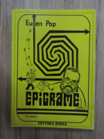 Anticariat: Eugen Pop - Epigrame