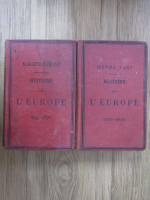 R. Jalliffier - Histoire de L'Europe (2 volume, 1892)