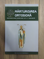 Revista Marturisirea Ortodoxa, anul II, nr 1, ianuarie-martie 2019