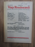 Revista Viata Romaneasca, anul LXXVIII nr. 4, APRILIE 1983