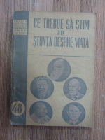 Ce trebuie sa stim din stiinta despre viata, nr. 48