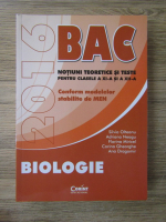 Anticariat: Silvia Olteanu - Bac. Biologie. Notiuni teoretice si teste pentru clasele a XI-a si a XII-a