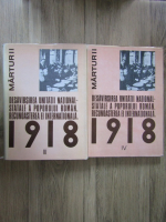 Anticariat: 1918 la romani. Desavarsirea unitatii national-statale a poporului roman. Recunoasterea internationala (volumele 3 si 4)