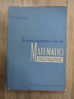 Cezar Cosnita - Teoreme si probleme alese de matematici