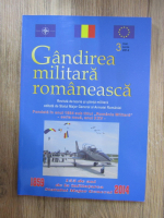 Revista Gandirea militara romaneasca, anul XXV, iunie 2014