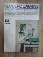 Revista Revue Roumanie, tome 11, 1979