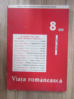 Revista Viata Romaneasca, nr 8, august 1966