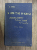 Christine Oddo - La medecine d'urgence (1929)