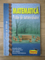 Corneliu Savu, Emil Teodorescu, Dan Popoiu - Matematica. Probe de autoevaluare, clasa a VIII-a