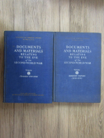 Anticariat: Documents and materials relating to the eve of the second world war (2 volume)