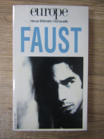 Anticariat: Europe. Revue litteraire mensuelle, 75 annee, nr. 813-814, janvier-fevrier 1997. Faust