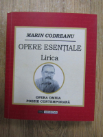 Marin Codreanu - Opere esentiale. Lirica