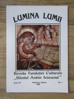 Revista Lumina Lumii, anul VII, nr. 7, 1998