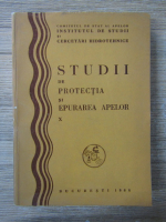 Studii de protectia si epurarea apelor