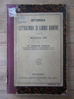 Giorge Pascu - Istoriea literaturii si limbii romine din secolul XVI (1921)