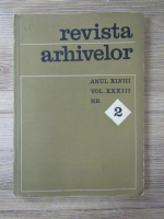 Revista Arhivelor, anul XLVIII, vol XXXIII, nr 2