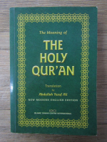 Anticariat: Abdullah Yusuf Ali - The Holy Qur'an